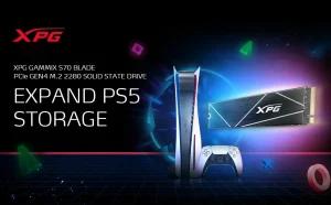 اس اس دی XPG S70 برای ارتقای حافظه PS5